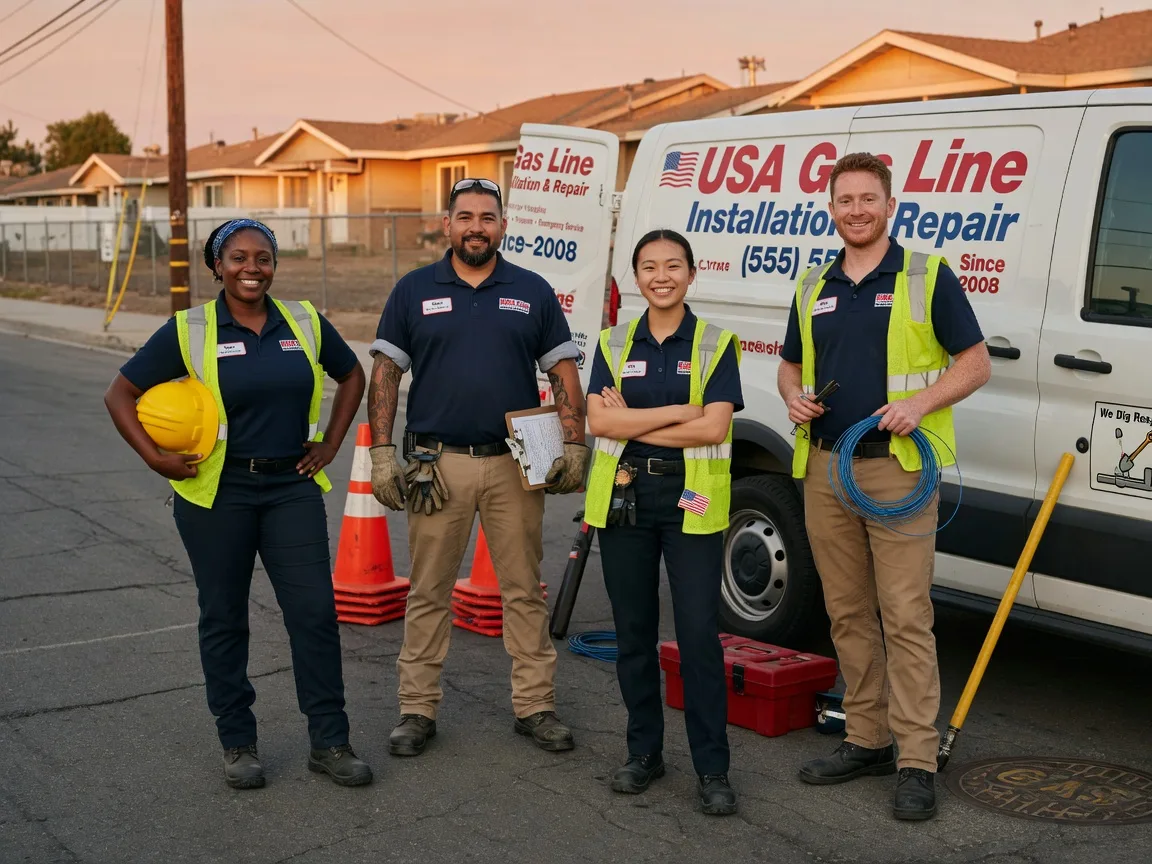 Gas Line Installation company in Burt, IA